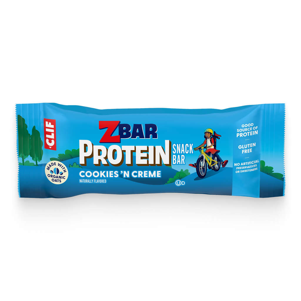 Zbar Protein Cookies 'N Creme Crispy Snack Bars, Gluten Free Protein Bars